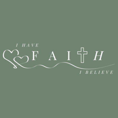 Faith/Believe - AS Colour Womens Mali Tee - 4008 Design