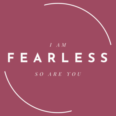 Fearless - AS Colour Womens Maple Tee Design