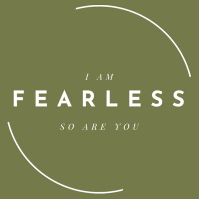 Fearless - AS Colour Womens Mali Tee Design