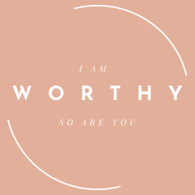 Worthy - Womens Premium Crew Design