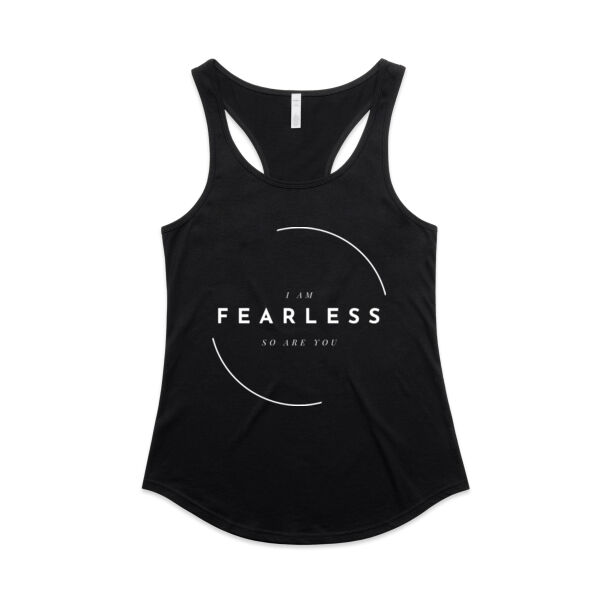 Fearless - AS Colour Womens Mali Racerback Singlet Thumbnail