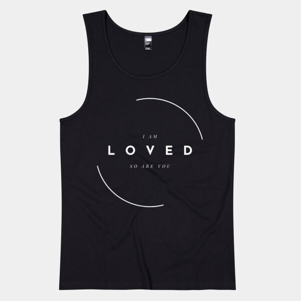 Loved - Thread Project Mens Summer Singlet Thumbnail