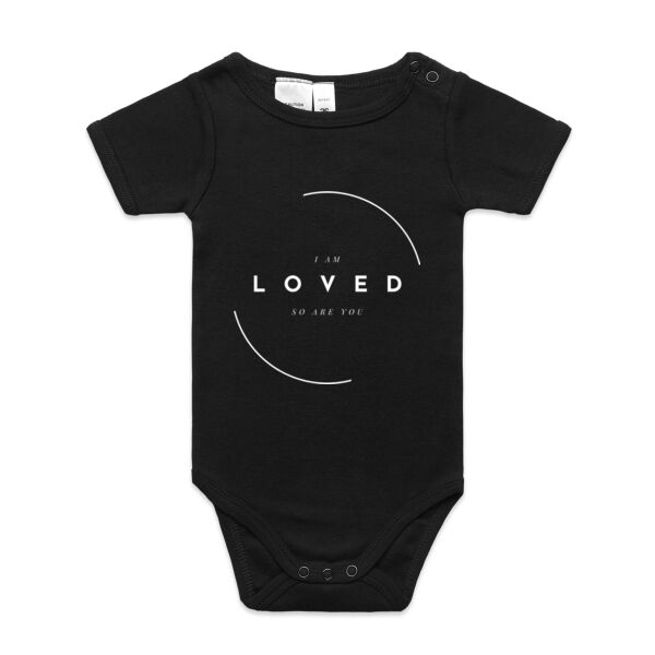 Loved - AS Colour Organic Infant Mini-Me One-Piece Thumbnail