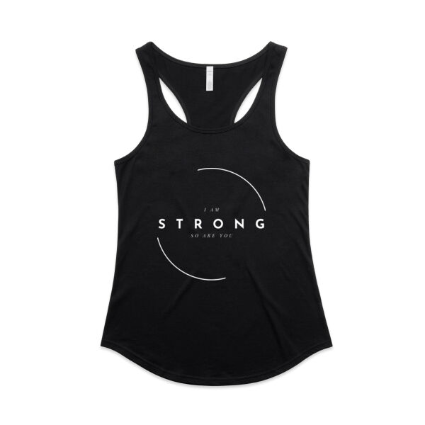 Strong - AS Colour Womens Mali Racerback Singlet Thumbnail