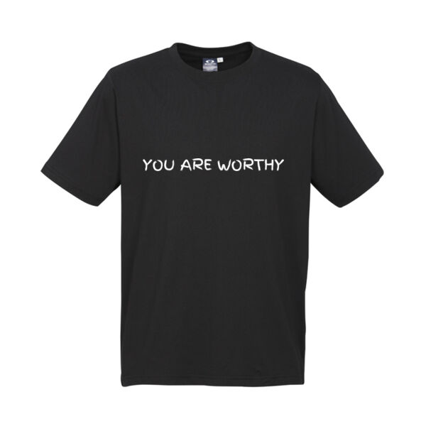 Worthy Tee (White Print) - Kids Ice Tee - Biz Collection Thumbnail