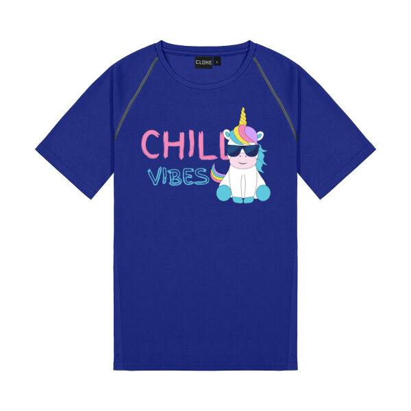Chill Vibes - Cloke Kids Performance T-shirt (Unisex) Thumbnail