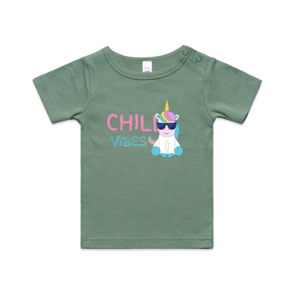 Chill Vibes - AS Colour Organic Infant Wee Tee - 3001 Thumbnail
