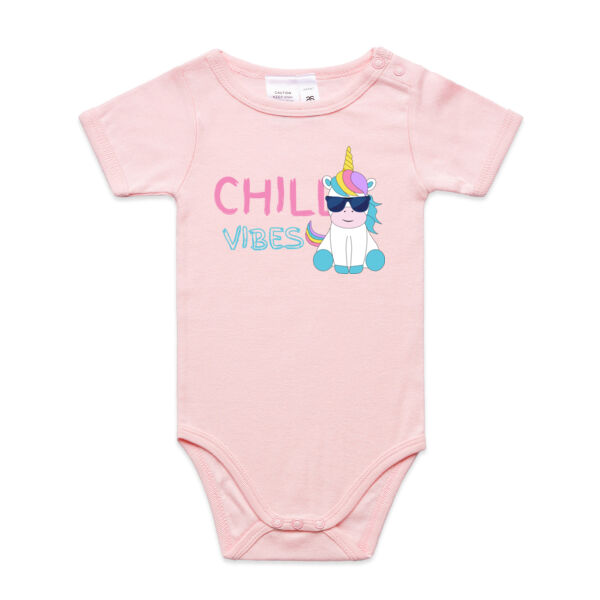 Chill Vibes - AS Colour Organic Infant Mini-Me One-Piece - 3003 Thumbnail