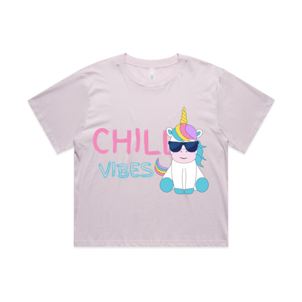 Chill Vibes - 	AS Colour Womens Martina Crop Tee - 4093 Thumbnail