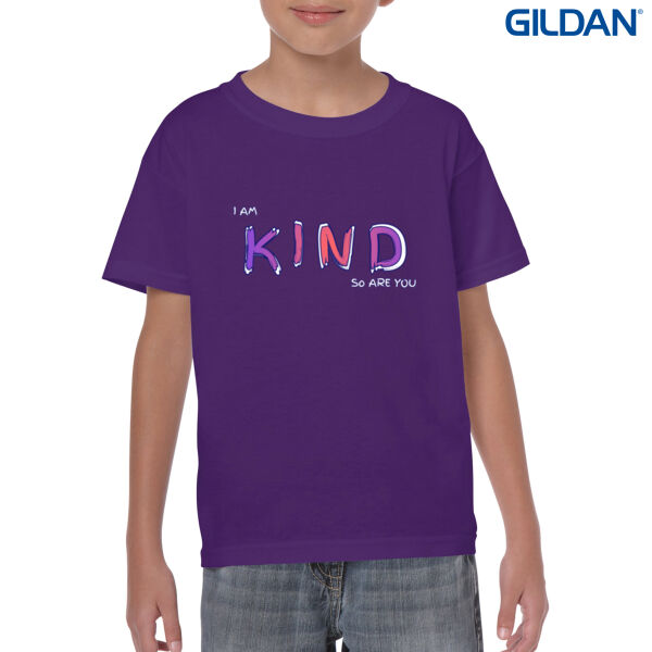 Kind Kids - Gildan Youth Heavy Cotton T-Shirt - 5000B Thumbnail