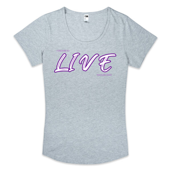 Live - Thread Project Womens Jazz Scoop Neck Tee - 1006 Thumbnail