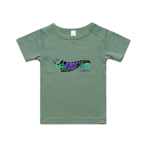 Sweet As - AS Colour Organic Infant Wee Tee - 3001 Thumbnail