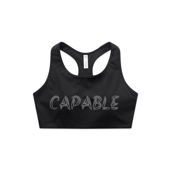 Capable - Thread AS Colour Womens Active Bra Top Thumbnail