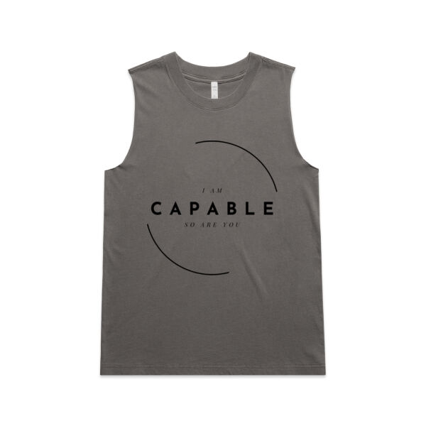 Capable - AS Colour Womens Heavy Faded Tank Thumbnail