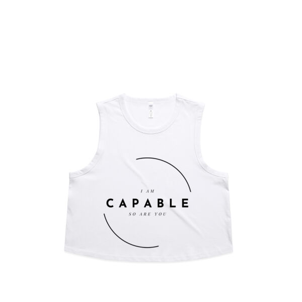 Capable - AS Colour Womens Martina Crop Tank  Thumbnail