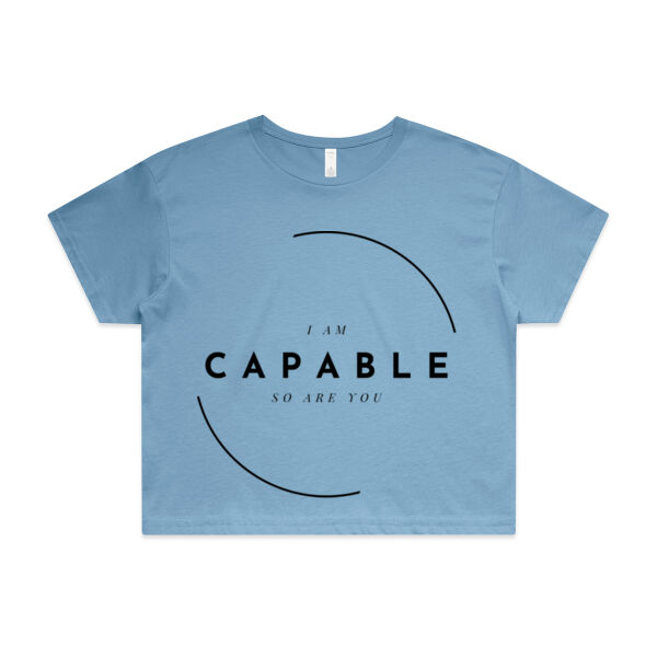 Capable - 	AS Colour Womens Crop Tee Thumbnail
