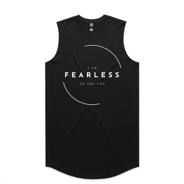 Fearless - AS Colour Mens Staple Curve Tank Thumbnail