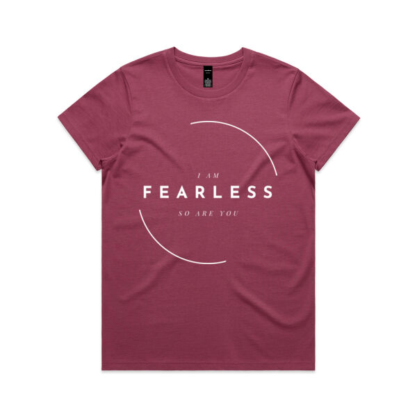Fearless - AS Colour Womens Maple Tee Thumbnail