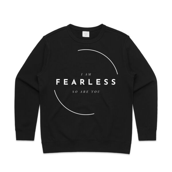 Fearless - AS Colour Womens Premium Crew Thumbnail