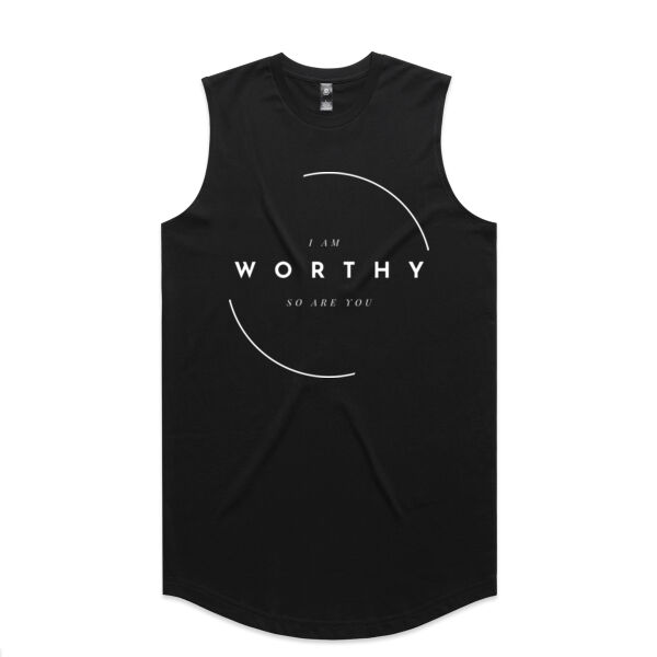 Worthy - Mens Staple Curve Tank Thumbnail